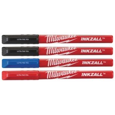 Milwaukee Ручки цветные INKZALL промышленные тонкие 4 шт. 48223165